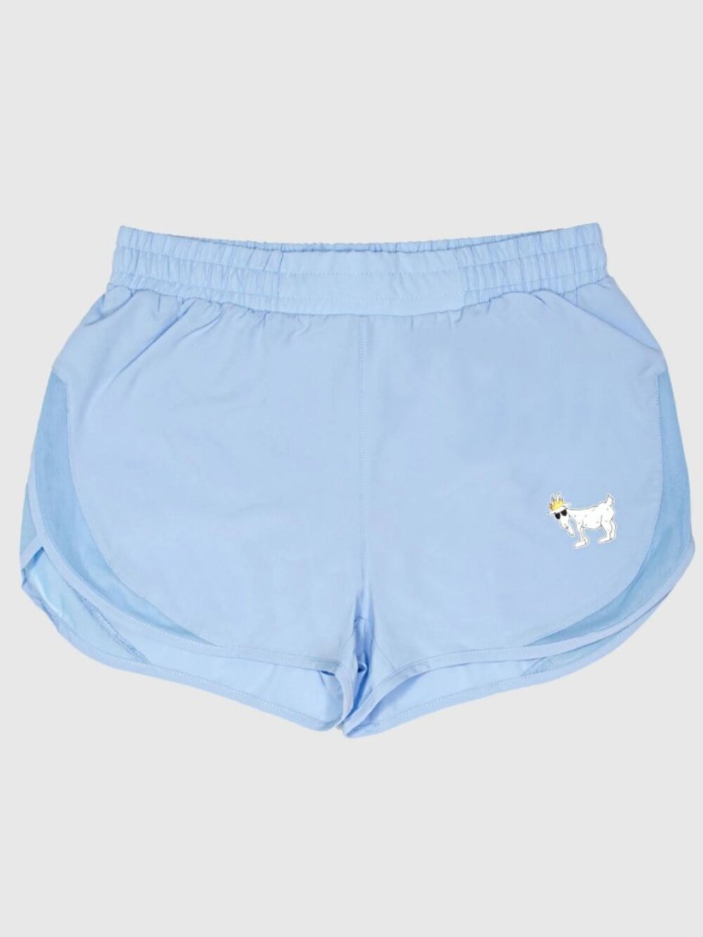 GOAT USA Women's Athletic Shorts in Light Blue